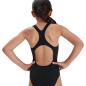 Preview: Speedo Mädchen ECO Endurance+ Medalist Badeanzug | Chlorbeständig | Recyclingmaterial | Bequeme Passform | Schwimmunterricht | Badeurlaub Black 9-10