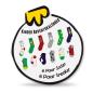 Preview: The GRINCH - KINDER Adventskalender 12 Paar Socken 29-34 ( 6 Paar Socken & 6 Paar Sneaker ) Style - GRÜN - VERPACKUNGSSCHADEN