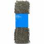 Preview: HOME IDEAS 2er Pack CHENILLE WISCHBEZUG für alle Böden - Grau UNIVERSAL 44 x 14 cm