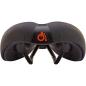 Preview: Prophete 6157 Fahrradsattel, MTB-Renn-Sattel, mit Memory Foam Technology, Farbe schwarz 