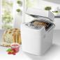 Preview: MAXXMEE Brotbackautomat mit 18 Backprogrammen | Einstellbarer Bräunungsgrad in 3 Stufen, zwei Brotgrößen (550g/700g), 15 Stunden Timer | Brotbackmaschine [500 Watt/weiß]