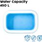 Preview: Bestway 54006 - Family Pool Planschbecken 262x175x50cm Türkis
