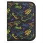 Preview: idena 2.2911 Schüler-Etui,28tlg.Federmappe mit Reißverschluss, Design SCHWARZ - SKATEBOARD