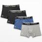 Preview: KAPPA 4er Pack Herren Boxershort (15-4101) Black-Navy-Grey / Diverse Größen