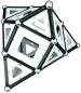 Preview: Geomag CLASSIC Black & White, Magnetkonstruktionen und Lernspiele, 104-teilig