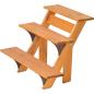 Preview: Blumentreppe Flora 3-stufig 55x56x60cm 