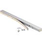 Preview: Goobay LED-Unterbauleuchte mit Bewegungsmelder 30 cm Farbtemperatur 3000K warm-weiß - SILBER