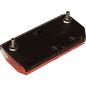 Preview: Fischer Erwachsene Dynamo LED-Rckleuchte Gepcktrger, Rot, One Size 