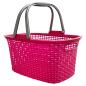 Preview: Rival Einkaufskorb Rattan 18 Liter mit Henkel - BEERE-ROSA