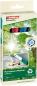 Preview: edding 21 Ecoline Permanentmarker Set - bunte Farben - 4 Stifte - Rundspitze 1,5-3mm - schnell trocknend