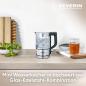 Preview: SEVERIN Mini Glas Wasserkocher 0,5L, Edelstahl-gebürstet, max. 1100 W, schwarz, WK 3499 REAL + OTTO