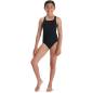 Preview: Speedo Mädchen ECO Endurance+ Medalist Badeanzug | Chlorbeständig | Recyclingmaterial | Bequeme Passform | Schwimmunterricht | Badeurlaub Black 9-10