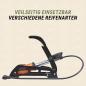 Preview: Prophete Luftpumpe, Fahrradpumpe, Stand- & Fußpumpe für alle Ventilarten, Schwarz AUSSTELLUNGSSTÜCK