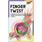 Preview: folia 33177 Finger Twist Fadenspiel, in trendiger Regenbogen Optik, ca. 160 cm lang