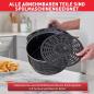 Preview: Tefal EY4018 Easy Fry Precision XL Heißluftfritteuse - 1500 Watt, 4,2 Liter, digitales Display, Schwarz 