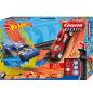 Preview: Carrera GO!!! Rennstrecken-Set I Hot Wheels I 4,9 m elektrische Rennbahn mit Streckenteilen und Handregler mit Turbo-Button im Maßstab 1:43