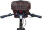 Preview: Prophete Fahrradkorb City Rattan-Optik, inkl. E-BIKE Halter, 34x26x25cm