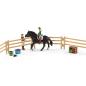 Preview: Schleich 42389 Reitschule mit Reiterinnen und Pferden, ab 5 Jahren, HORSE CLUB - Spielset, 40 Teile