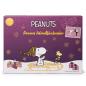 Preview: PEANUTS - DAMEN Adventskalender 12 Paar Socken 35-41 ( 6 Paar Socken & 6 Paar Sneaker ) Style - LILA