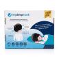 Preview: mysleepmask Schlafmaske inklusive 2 Ohrstöpseln und 2 Gelpads, Kopfumfang circa 54-58 cm, S/M