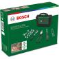 Preview: Bosch Mobility-Handwerkzeug-Set, 26-teilig (kompaktes und mobiles Werkzeug-Set für Heimwerkerarbeiten und unterwegs; 1/4"-Ratsche; Kombizange; Universalschraubendreher; in Stofftasche