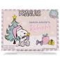 Preview: PEANUTS - DAMEN Adventskalender 12 Paar Socken 35-41 ( 6 Paar Socken & 6 Paar Sneaker ) Style - WEISS