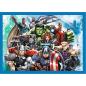 Preview: Trefl 34386 -  4in1 Puzzle, Marvel AVENGERS, von 35 bis 70 Teilen, 4 Sets