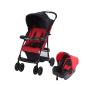 Preview: Safety 1st Taly praktischer 2 in 1 Duo Kinderwagen Buggy +  Babyschale, rot