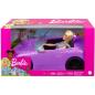 Preview: Mattel HBY29 - Barbie Puppe mit Cabrio Fahrzeug, LILA