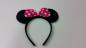 Preview: Haarreifen mit Mickey Mouse Ohren Farbe: Pink