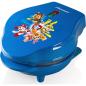 Preview: BESTRON Mini-Waffeleisen im einzigartigen Paw Patrol Design, inkl. Backampel, Waffelgröße: Ø 10cm, Farbe: BLAU