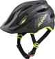 Preview: ALPINA Unisex - Kinder, CARAPAX JR. Fahrradhelm, black-neon-yellow, 51-56 cm