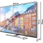 Preview: Telefunken D50U551N1CW 50 Zoll Fernseher (4K Ultra HD, HDR, Triple Tuner, Smart TV, Works with Alexa, HD+)