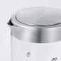 Preview: SEVERIN Mini Glas Wasserkocher 0,5L, Edelstahl-gebürstet, max. 1100 W, schwarz, WK 3499 REAL + OTTO