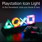 Preview: Paladone PLAYSTATION Icons Light mit 3 Lichtmodi - Musikreaktive Spielraumbeleuchtung