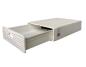 Preview: QBOX Wave Schubladenbox 1 Schub Weiss Gr. SLIM  ( 28 x 40 x 9 cm ) 