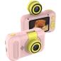 Preview: Denver KCA-1351 Kinderkamera – 40 MP, Flip-Objektiv für Selfies, Eingebaute Spiele, 2.4-Zoll IPS Display, ROSA