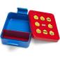 Preview: LEGO® Lunch-Set Classic Panier-Repas ICONIC SMILY -Trinkflasche + Brotdose  - Rot / Blau
