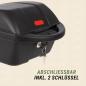 Preview: Polisport Fahrradgepäckträgerbox mit Quick-Release 5KG / 11L, Kunstoff, abschließbar, schwarz