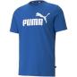 Preview: PUMA Herren T-Shirt Essentials Tee – Rundhals-Kragen Logo, Royal Blau - XXL