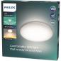 Preview: Philips LED Deckenleuchte ø320mm Moire 1700 Lumen 2700K - WARM Weiss