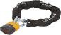 Preview: Prophete 0227 Fahrradschloss Kettenschloss 90 cm, Art, schwarz/orange 