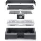 Preview: SEVERIN Tischgrill mit Aluminium-Grillplatte, Schwarz, PG 8562