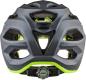 Preview: ALPINA Unisex - Kinder, CARAPAX JR. Fahrradhelm, black-neon-yellow, 51-56 cm