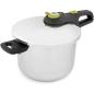 Preview: Tefal Secure 5 Schnellkochtopf P25307 | inklusive Dampfkorb mit Dreifuß | 6 L Fassungsvermögen | Hochwertiger Edelstahl | 5-Fach Sicherheitssystem | Geeignet für alle Herdarten