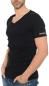 Preview: Geographical Norway Herren Uni T-Shirt JUBA Kurzarm (L - Schwarz)