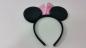 Preview: Haarreifen mit Mickey Mouse Ohren Farbe: Rosa