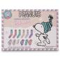 Preview: PEANUTS - DAMEN Adventskalender 12 Paar Socken 35-41 ( 6 Paar Socken & 6 Paar Sneaker ) Style - WEISS