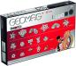 Preview: Geomag CLASSIC Black & White, Magnetkonstruktionen und Lernspiele, 104-teilig