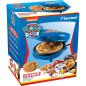 Preview: BESTRON Mini-Waffeleisen im einzigartigen Paw Patrol Design, inkl. Backampel, Waffelgröße: Ø 10cm, Farbe: BLAU